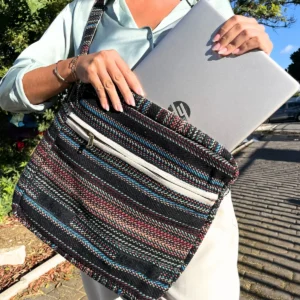 Mjuk Banjara Laptopväska i mörka färger - produktbild 3
