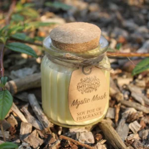 Mystic Musk doftljus i sojavaxkruka - produktbild 2