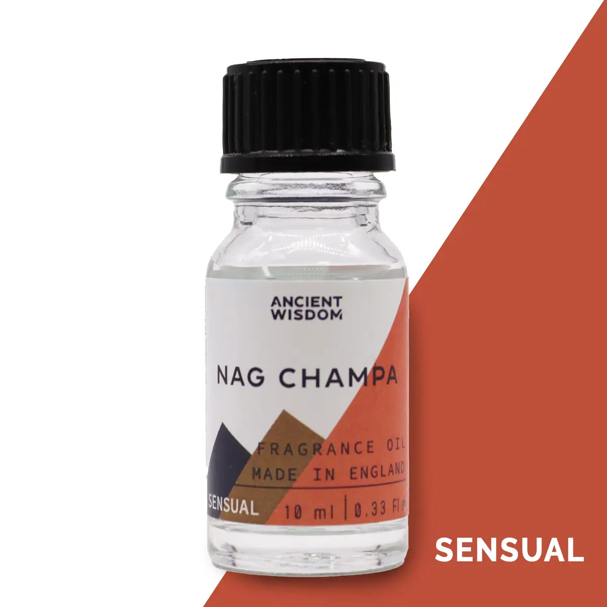 Flaska med Nag Champa doftolja 10 ml från Ancient Wisdom