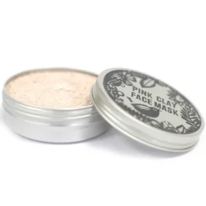 Naturlig rosa lermask för ansiktet 50 g - produktbild 2