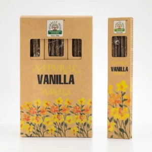 Naturliga botaniska masala-rökelsepinnar med vaniljdoft - produktbild 5