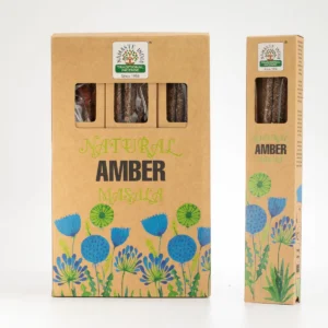 Naturliga botaniska masala-rökelsestickor Amber - produktbild 2