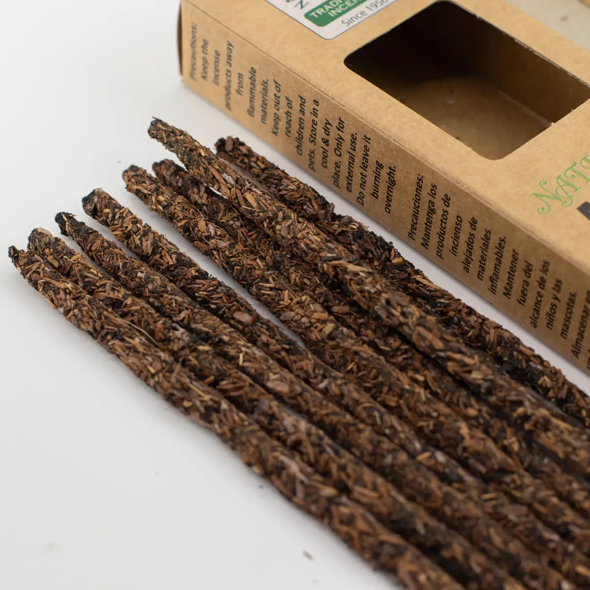 Naturliga botaniska masala-rökelsestickor Amber - produktbild 3