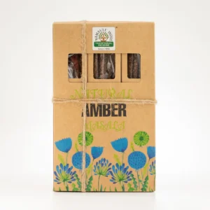 Naturliga botaniska masala-rökelsestickor Amber - produktbild 4