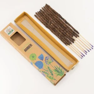 Naturliga botaniska masala-rökelsestickor Amber - produktbild 5