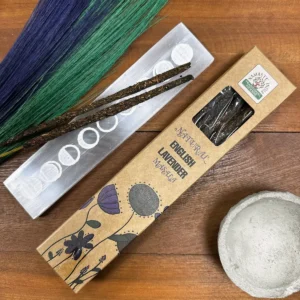 Naturliga botaniska masala-rökelsestickor med engelsk lavendeldoft - produktbild 2