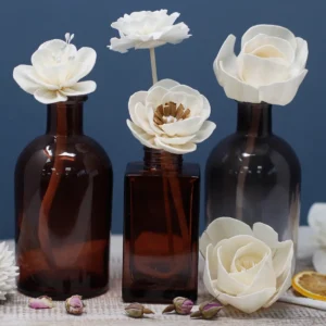 Naturliga doftblommor i sola trä, liten lilja på snöre - produktbild 8