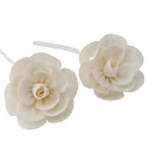 Naturliga doftblommor i sola trä, stor lotus på snöre - produktbild 5