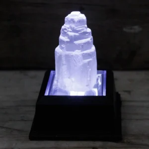 Naturligt selenittorn 5 cm - produktbild 4