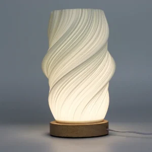 New Wave-bordslampa med USB och tre ljusinställningar Cloud Twisted - produktbild 4