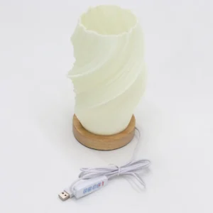 New Wave-bordslampa med USB och tre ljusinställningar Cloud Twisted - produktbild 5