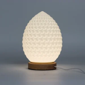 New Wave-bordslampa med USB och tre ljuslägen, Teardrop - produktbild 4
