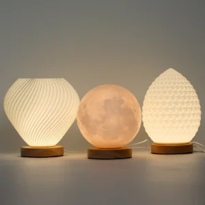 New Wave-bordslampa med USB och tre ljuslägen, Teardrop - produktbild 5