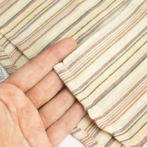 Nomad Sari Grandad-skjorta i brunbeige i storlek medium - produktbild 7
