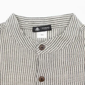 Nomad Sari Grandad-skjorta i grå sten, storlek XL - produktbild 3