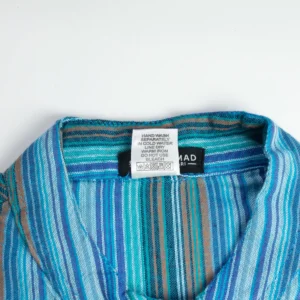 Nomad Sari Grandad-skjorta i turkos, storlek XL - produktbild 10
