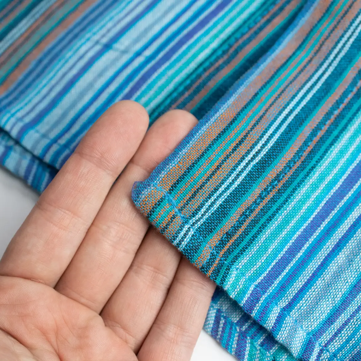 Nomad Sari Grandad-skjorta i turkos, storlek XL - produktbild 6