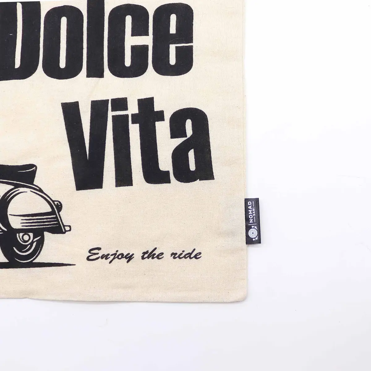 Nomad Sari ikonisk enkel bomullskasse La Dolce Vita - produktbild 3