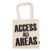 Nomad Sari ikonisk enkel bomullskasse med tryck Access All Areas