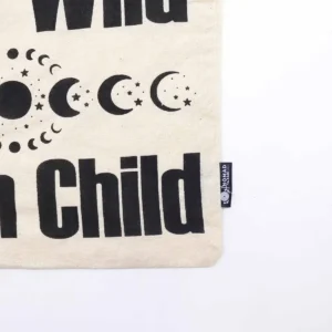 Nomad Sari ikonisk enkel bomullskasse Stay Wild Moon Child - produktbild 3