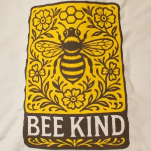 Nomad Sari ikonisk tygkasse med Bee Kind-motiv i naturlig bomull 10oz - produktbild 6