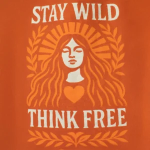 Nomad Sari ikonisk tygkasse Toni med texten Stay Wild – naturlig bomull 10 oz - produktbild 2