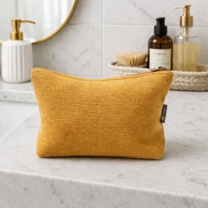 Nomad Sari indisk jacquard necessär i senapsgult - produktbild 2