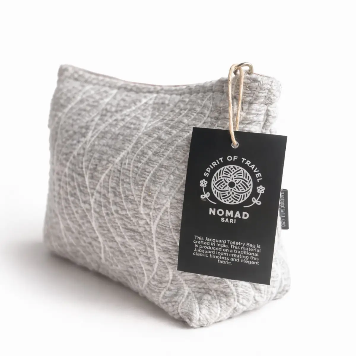Nomad Sari indisk jacquard necessär Moonlit Weave - produktbild 3