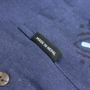 Nomad Sari Kathmandu-skjorta i indigo, medium - produktbild 10