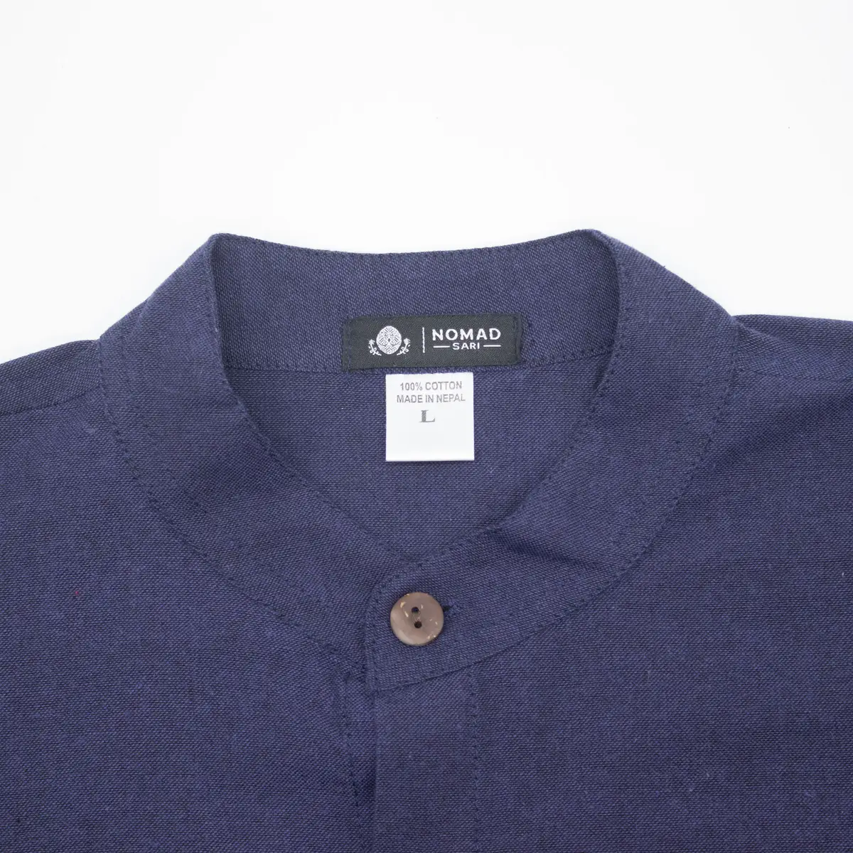Nomad Sari Kathmandu-skjorta i indigo, medium - produktbild 6
