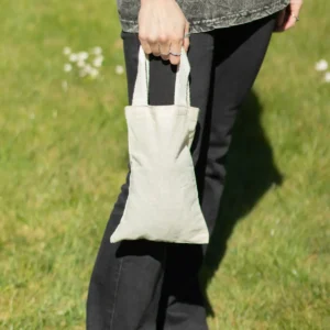 Nomad Sari Mini tygpåse för gåvor 25x18 cm naturfärgad 4 oz - produktbild 5
