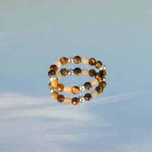 Nymf Naturinspirerat Ädelstensring Set Sea Sunset - produktbild 8