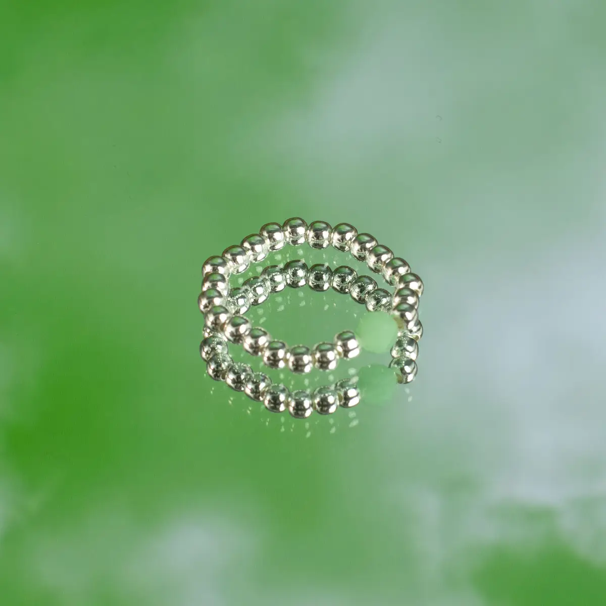 Nymph Naturinspirerat Ädelstensring Set Forest Spirit - produktbild 10