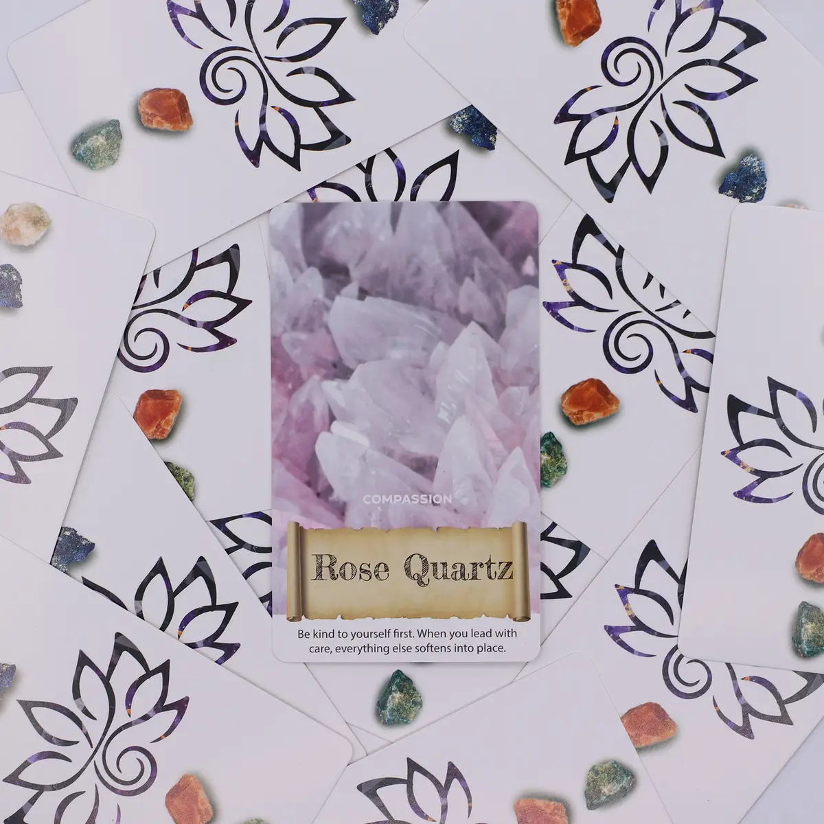 Orakelkort med kristaller och elixir – Healing Energy - produktbild 10