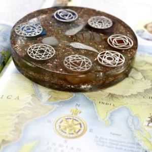 Orgonit skrivbordsenergi paket Angel Chakra stor - produktbild 3