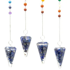 Orgonitkraft Chakra-pendel med lapis - produktbild 3