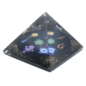 Orgonitpyramid Midnight Reiki 90 mm - produktbild 3