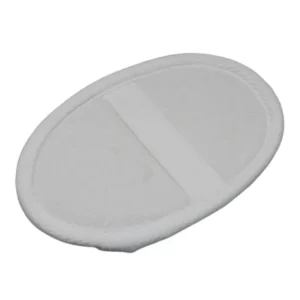 Oval naturlig loofah-kroppsskrubb - produktbild 2