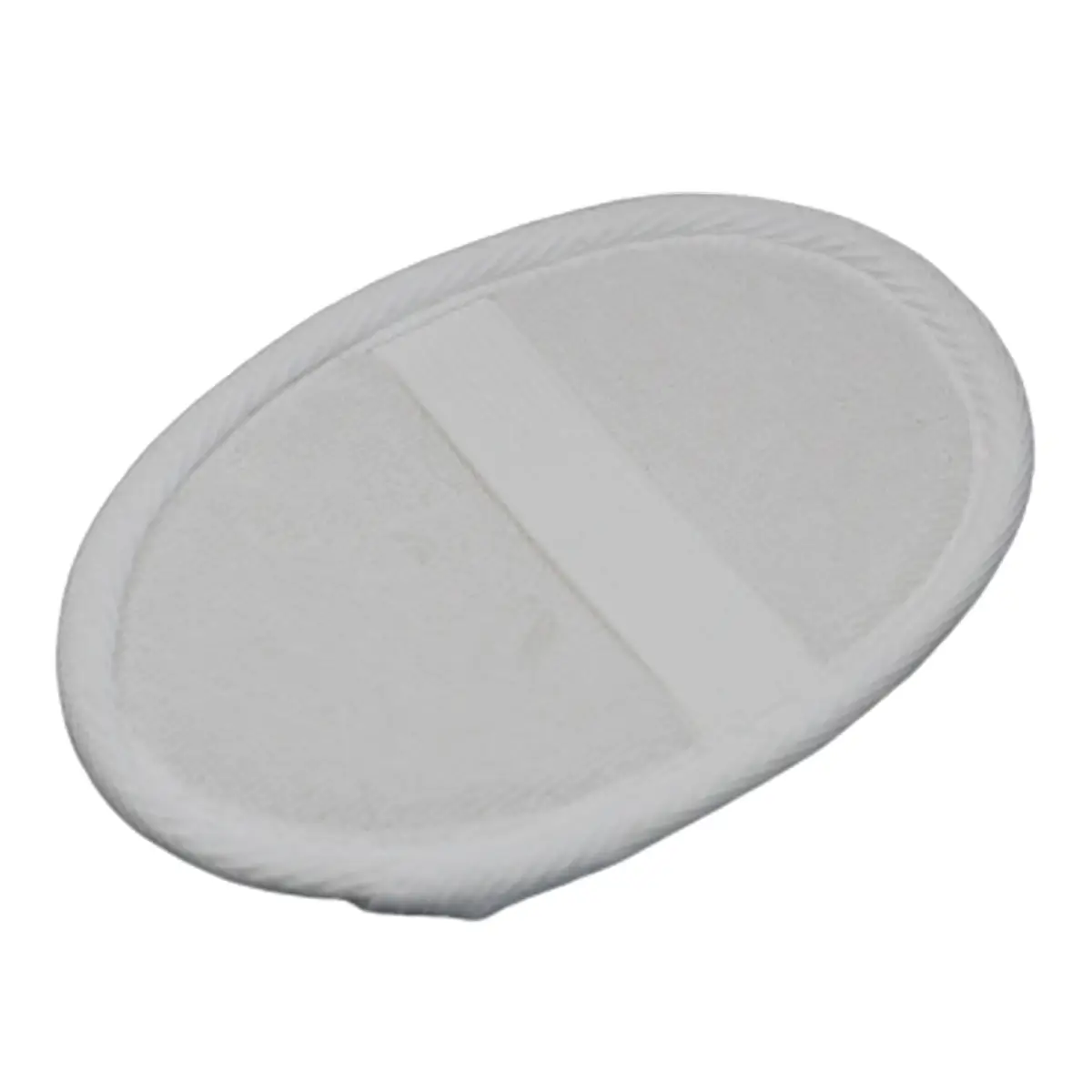 Oval naturlig loofah-kroppsskrubb - produktbild 2