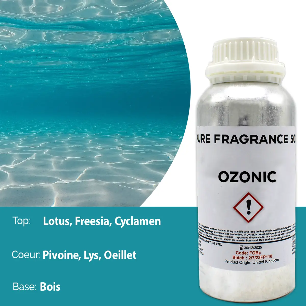 Ozonic ren doftolja 500 ml - produktbild 3