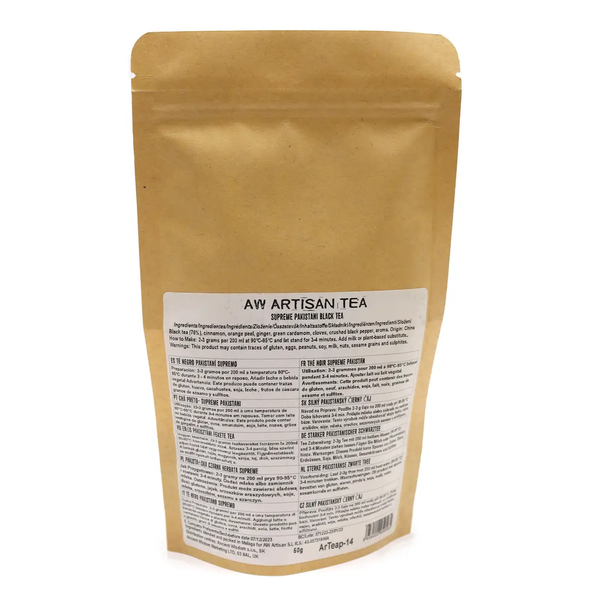 Pakistanskt svart te blandning 50g - produktbild 4
