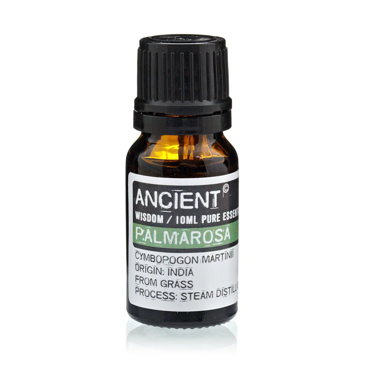 Flaska med palmarosa eterisk olja 10 ml från Ancient