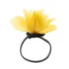 Parfymblomsterring i chiffong gul, 15-pack