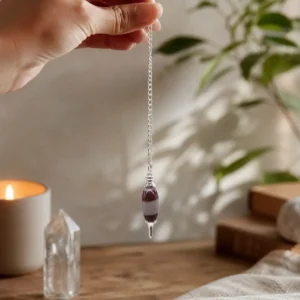 Pendel med Shiva Lingam-ädelsten - produktbild 3