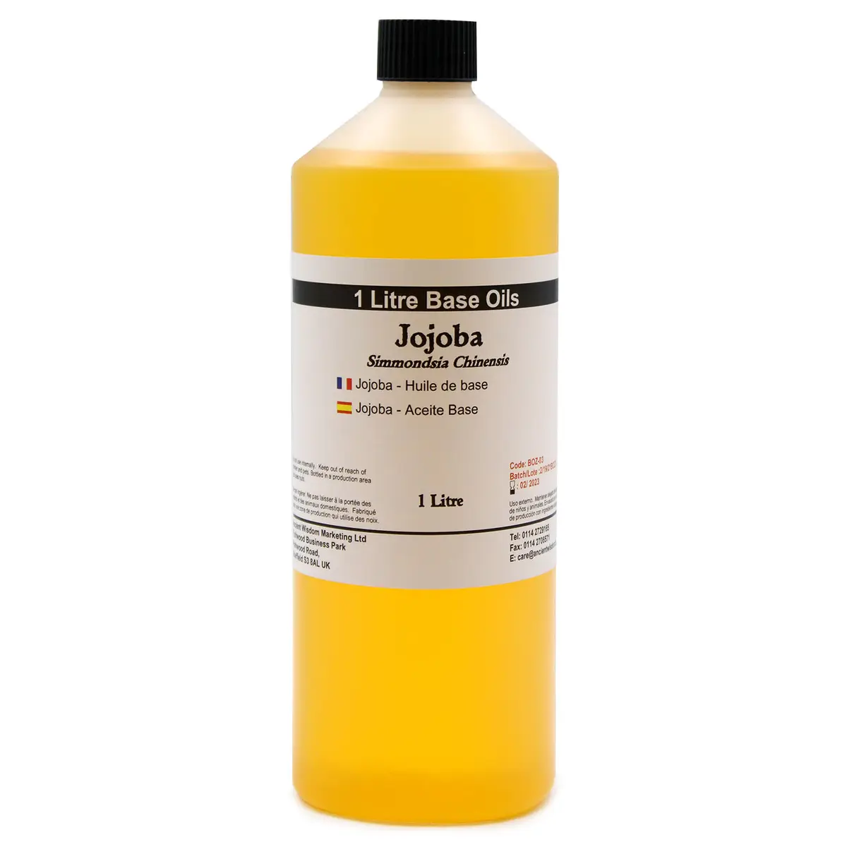 Persikokärnolja 1 liter - produktbild 2