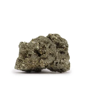 Peruansk pyrit med metallisk gyllene glans och naturlig textur