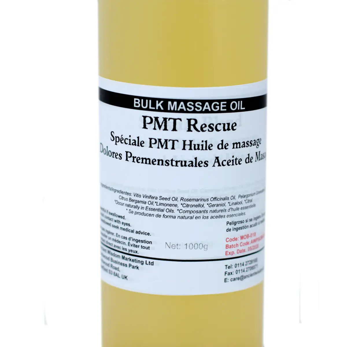 PMT Rescue massageolja 1 kg - produktbild 2