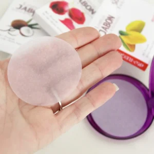 Pocketpapperstvål med rosdoft - produktbild 2