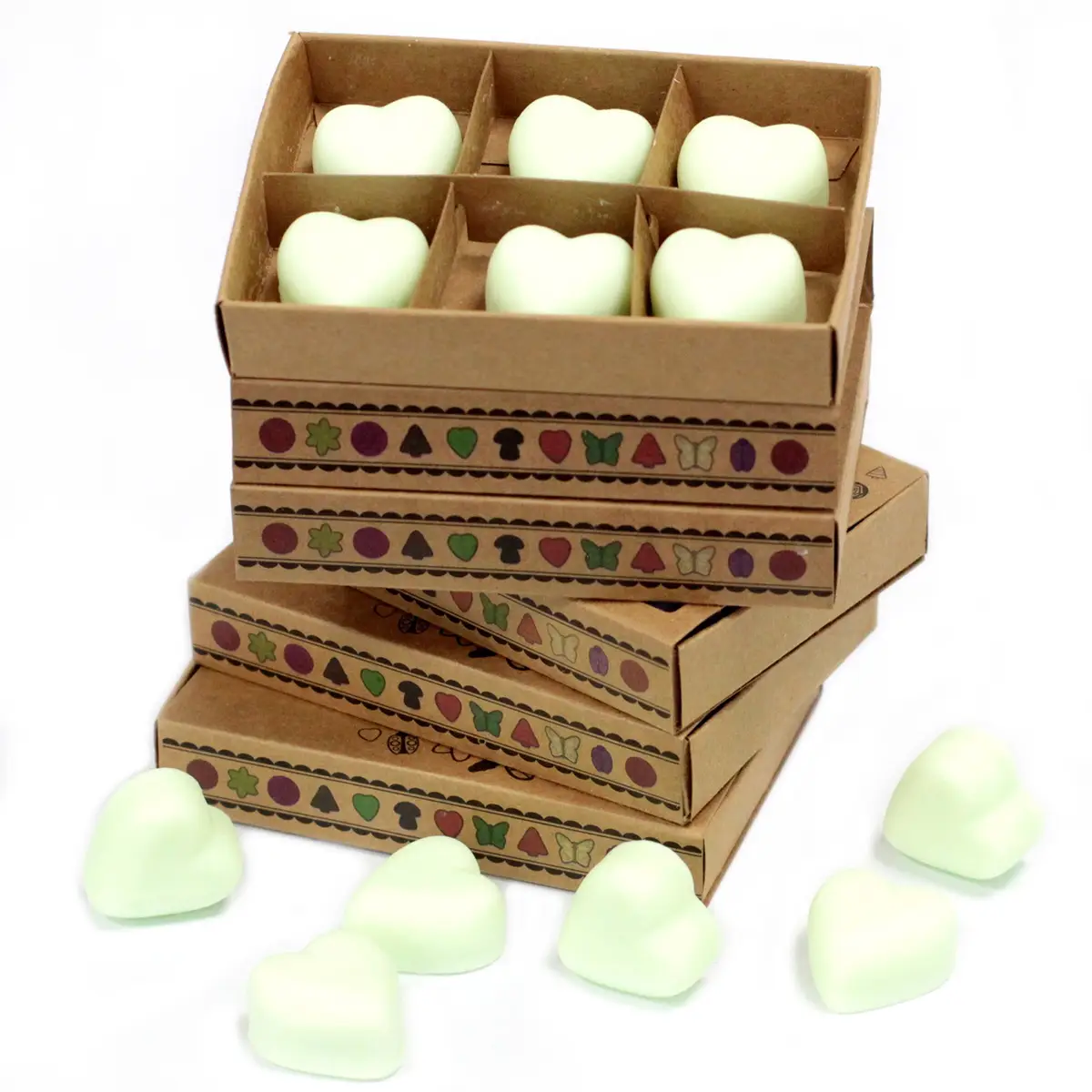 Presentförpackning med 6 doftvax i mint och mentol - produktbild 6