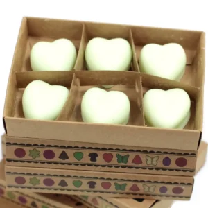 Presentförpackning med 6 doftvax i sojavax Brandy Butter - produktbild 3